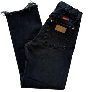 Vintage Black Wranglers. Sz. 26